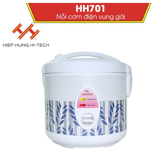 [ BẢO HÀNH 12 THÁNG ] Nồi cơm 1,8L,Hiệp Hưng 701- Bảo hành 12 tháng