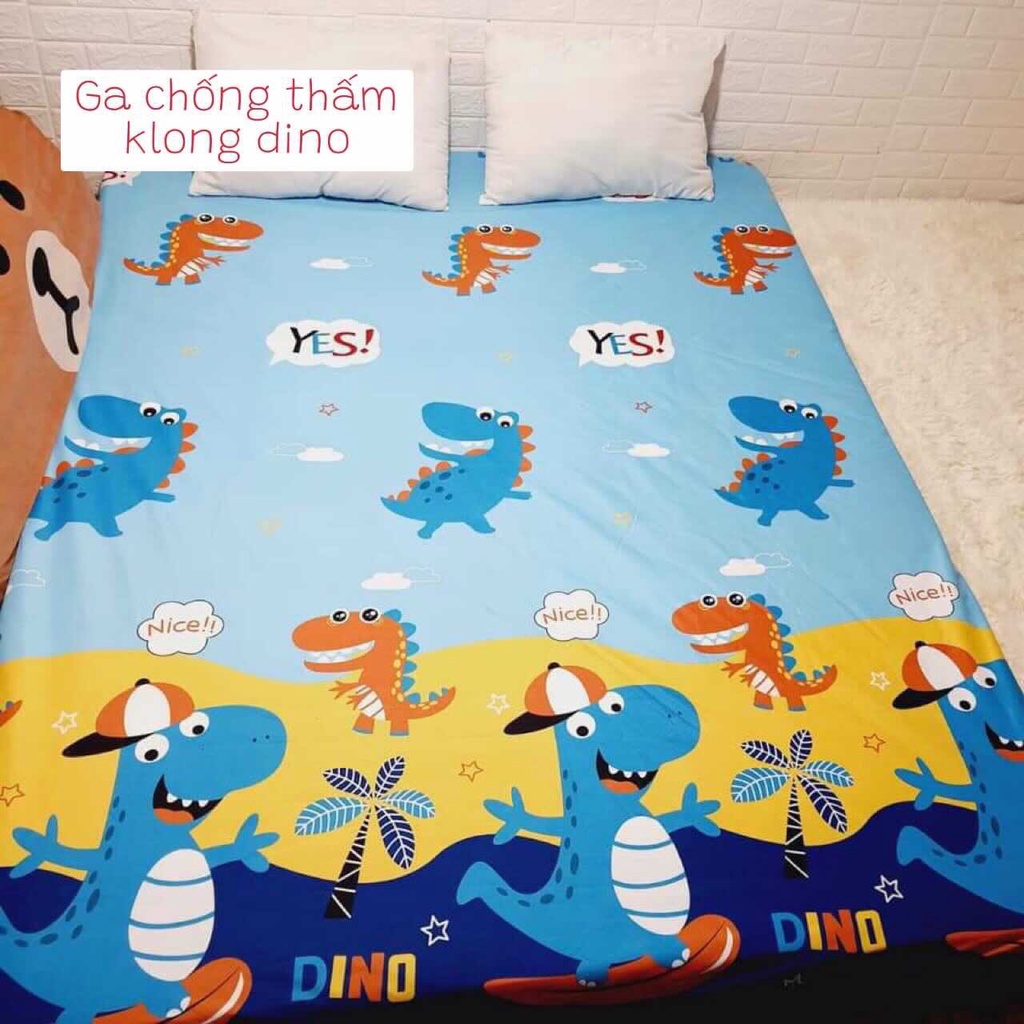Ga chống thấm Cotton, Drap chống nước loại dày dặn siêu chống thấm cho bé yêu, người cao tuổi