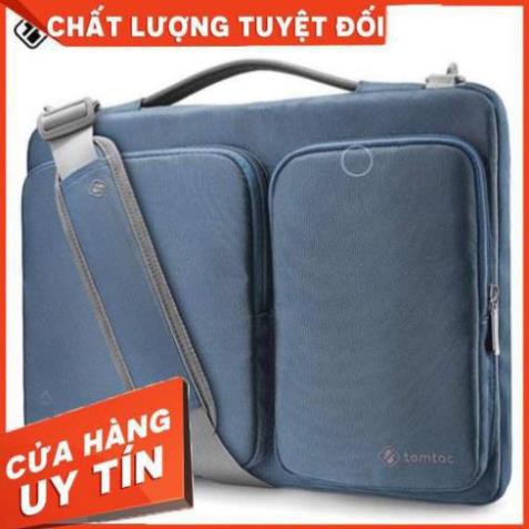 Túi Đeo Macbook-Laptop Tomtoc 360* Shoulder Bags 13/15' - Xanh Than