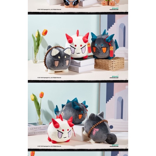 [sẵn] thú bông arknights Dusk Nian Saga bean plush chính hãng
