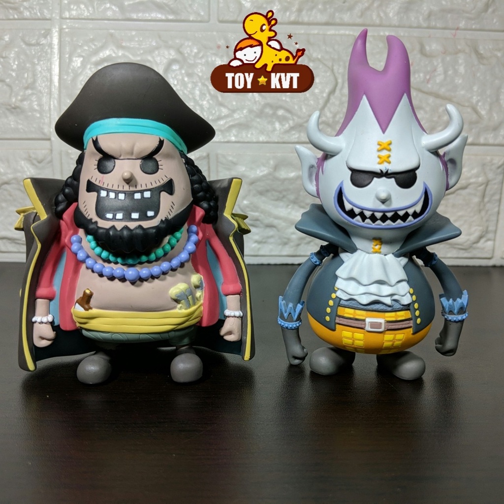 Mô Hình Onepice Râu Đen vs Gecko Moria Phong Cách Chibi