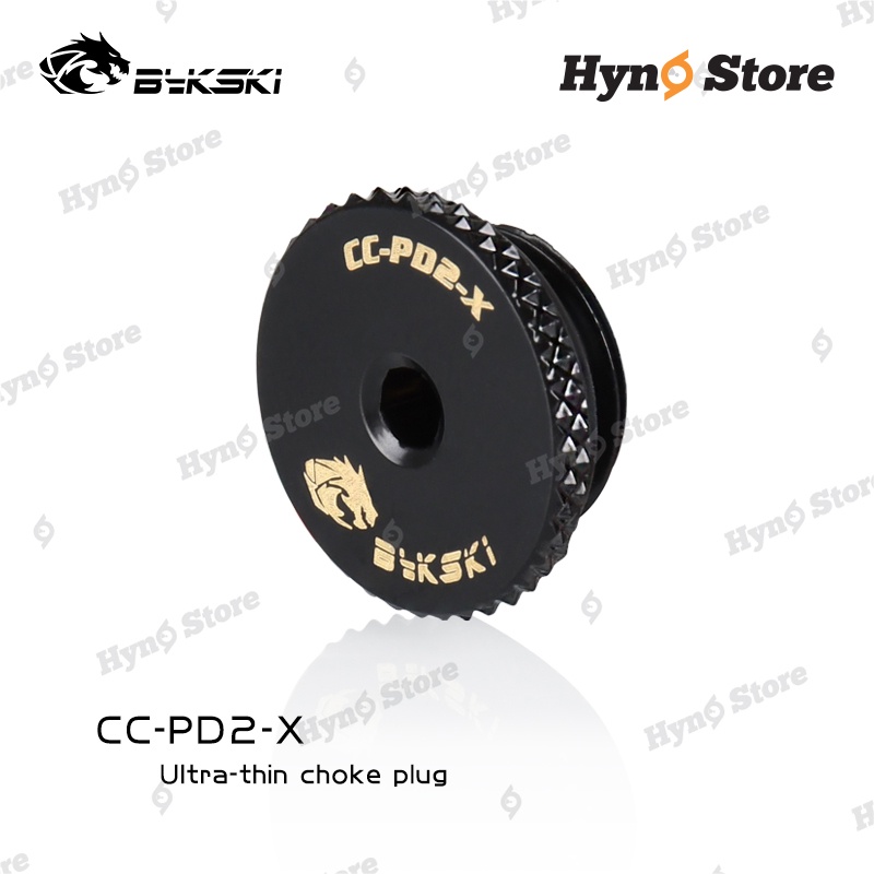 Fit stop slim Bykski logo rồng Tản nhiệt nước custom - Hyno Store