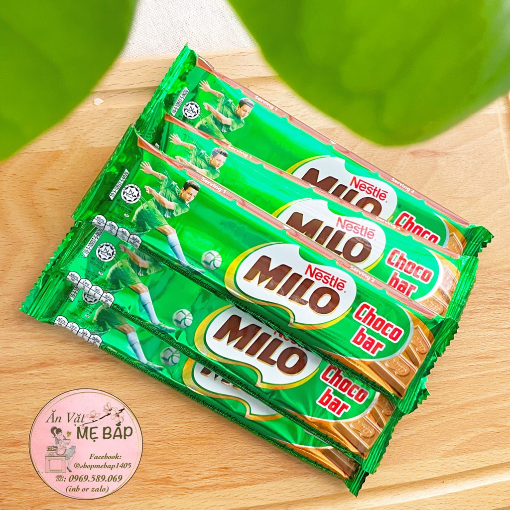 Kẹo Milo Choco Bar Nestle Thái Lan - Thanh 30gram - Shop Mẹ Bắp