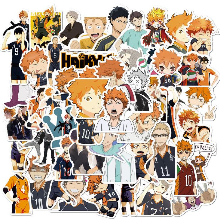 Sticker dán cao cấp ANIME HAIKYUN Cực COOL ms#99