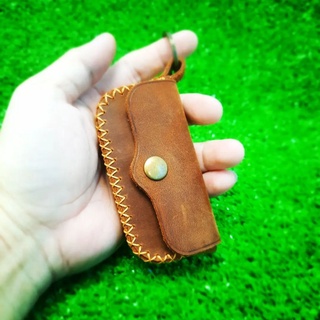 Ví Móc Khoá Dài, Da Bò Thật Handmade