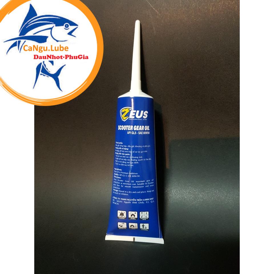 Nhớt Hộp Số Xe Ga Cao Cấp US Scooter Gear SAE 80W90, nhớt lap xe tay ga US 120ml ưu đãi-DauNhot-PhuGia-