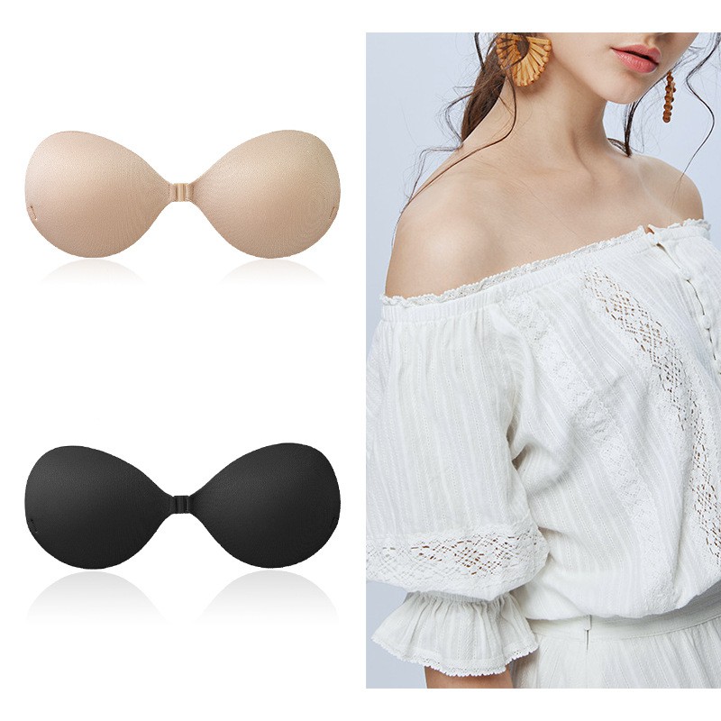 ÁO DÁN NGỰC SILICON CÀI TRƯỚC NÂNG NGỰC HÌNH BÀN TAY (tặng kèm dây trong) P29