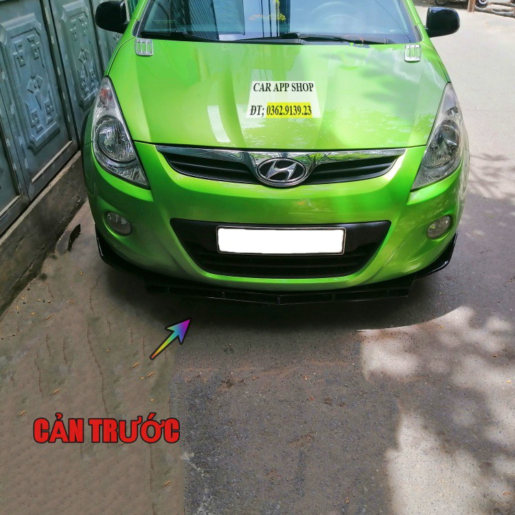 Cản Trước Lip Trước I20 mẫu độ thể thao mới nhất Hyundai I20