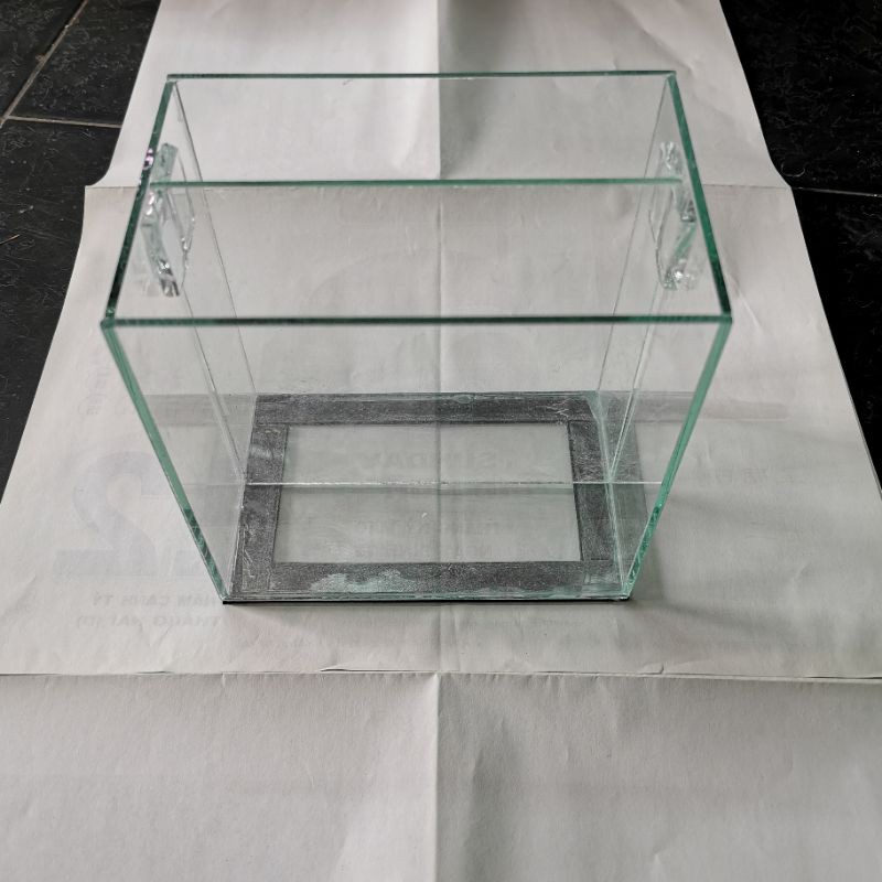 Hồ betta nuôi cá dán dấu keo 15x15x10cm