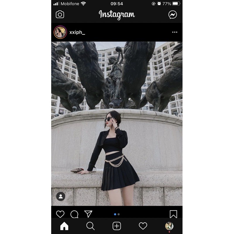 Thắt lưng xích ba sợi