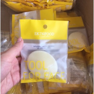 Mút rửa mặt SKINFOOD Silicone Cleansing Pad