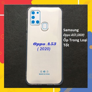 Ốp lưng silicon dẻo trong suốt Oppo A53 (2020) Hàng Loại 1