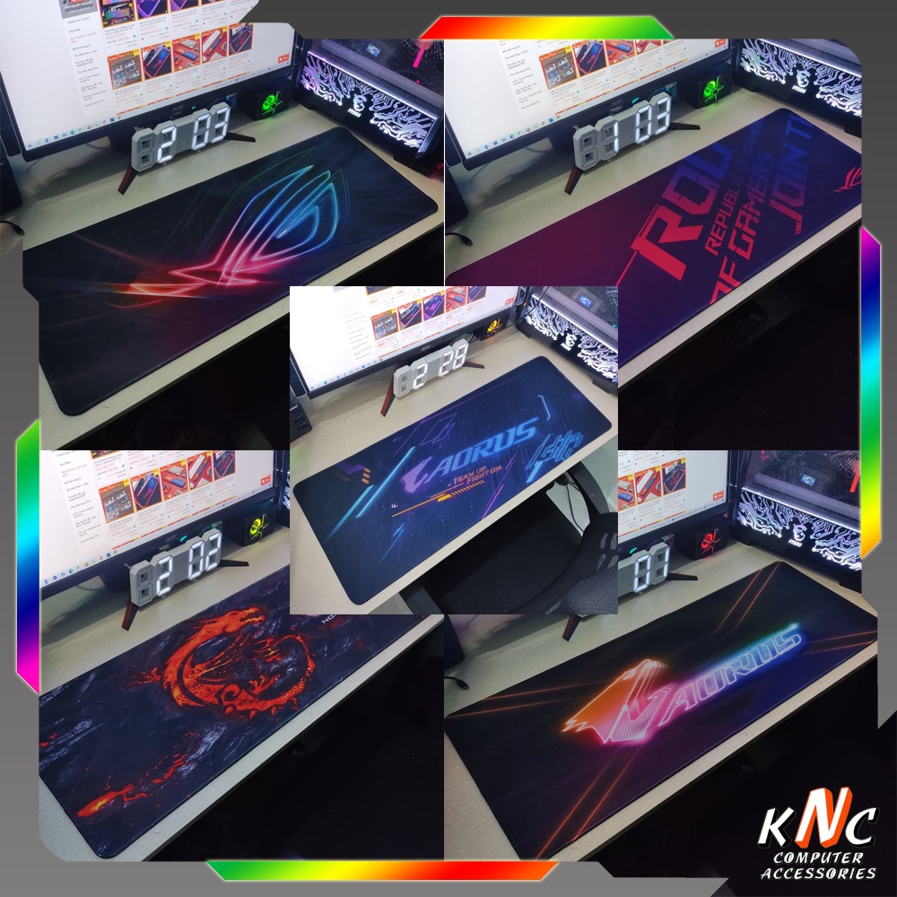 Mouse Pad, Bàn Di Chuột, Lót Di Chuột Gaming, Kích Thước 80cm x 30cm Dày 3mm