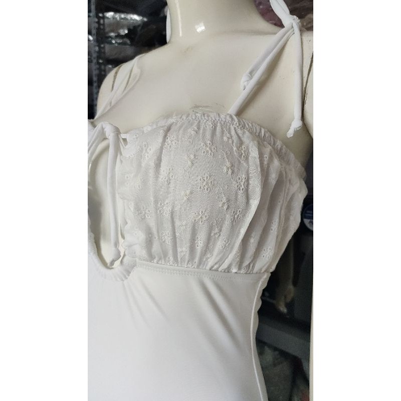 Bikini Áo Tắm 2 Dây LMD31 Nhún Bèo Nhẹ Nhàng Chất Ren Quảng Châu Hottrend 2021 Sang Chảnh Tôn Dáng Khoe Lưng Trần Sexy | BigBuy360 - bigbuy360.vn