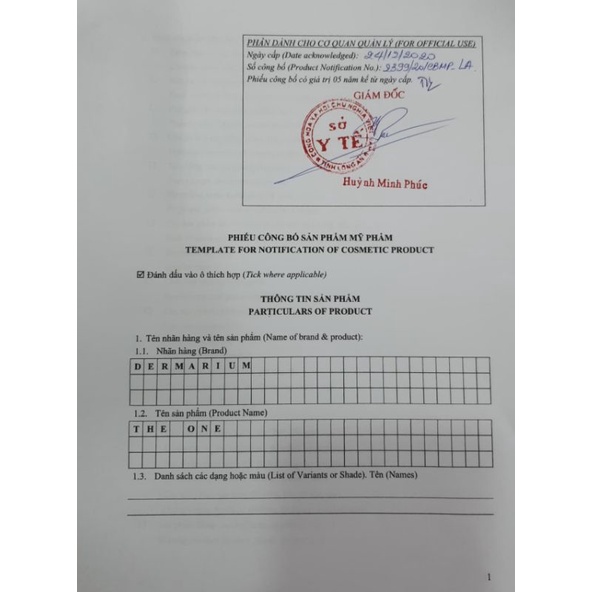 Dầu tẩy trang Dermarium The One chứa 2% BHA tặng kèm khăn dâu