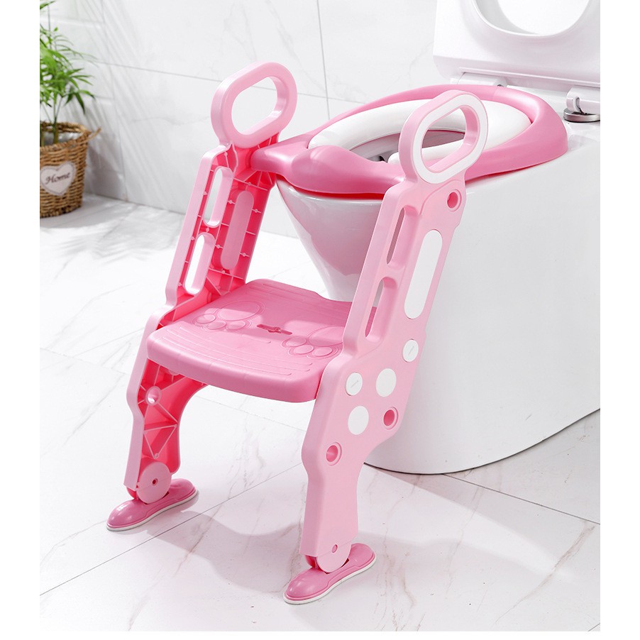 Dụng cụ thu nhỏ bồn cầu có cầu thang cho bé - BX1130