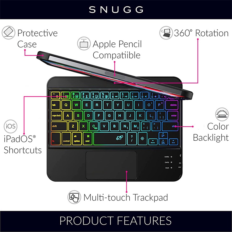 Ốp Máy Tính Bảng Có Bàn Phím Bluetooth Không Dây Cho iPad mini 6 6th generation gen 8.3 inches 2021