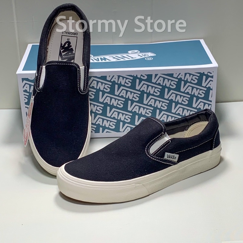 Giày vans Lười Đen Thể Thao Nam Nữ Đẹp Xinh