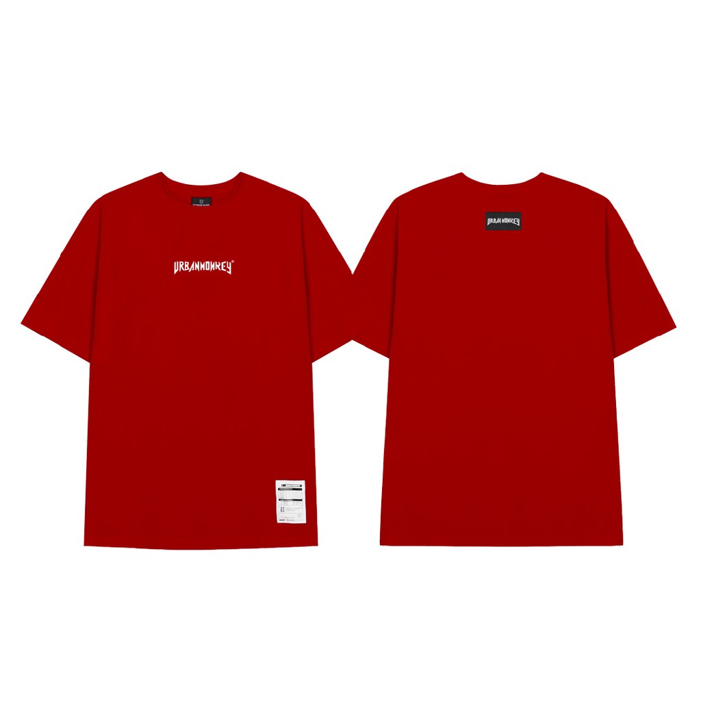 ÁO THUN [ URBAN MONKEY ] BASIC - ĐỎ