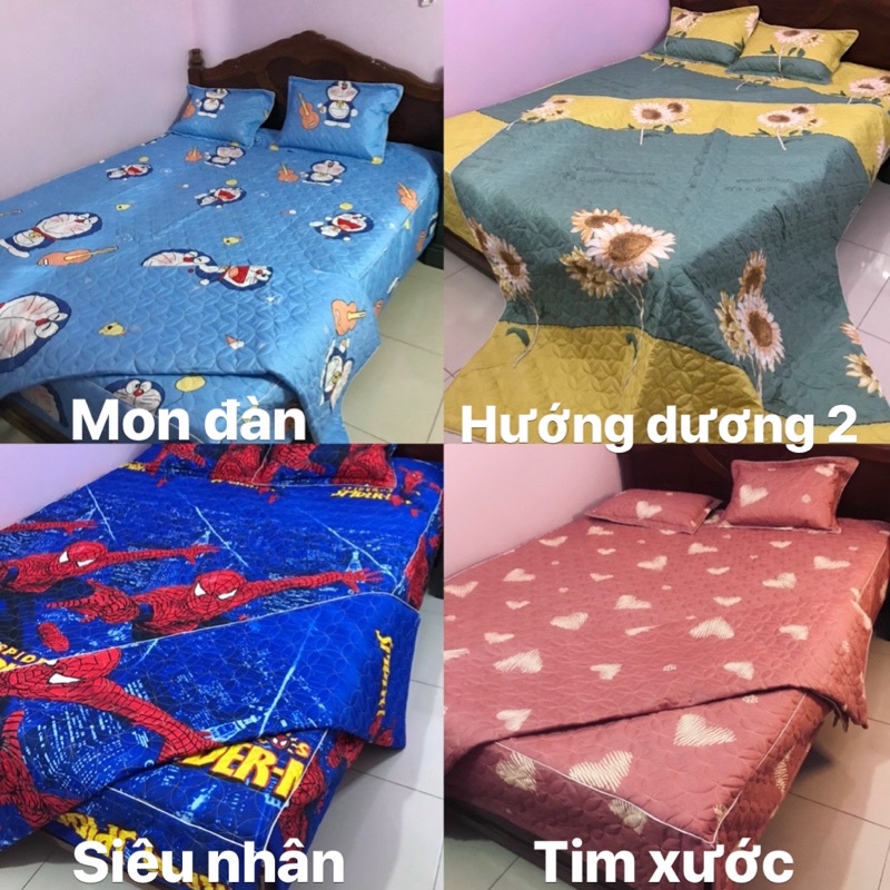 Set Ga phủ trần bông full, chất liệu cotton poly dày dặn | BigBuy360 - bigbuy360.vn