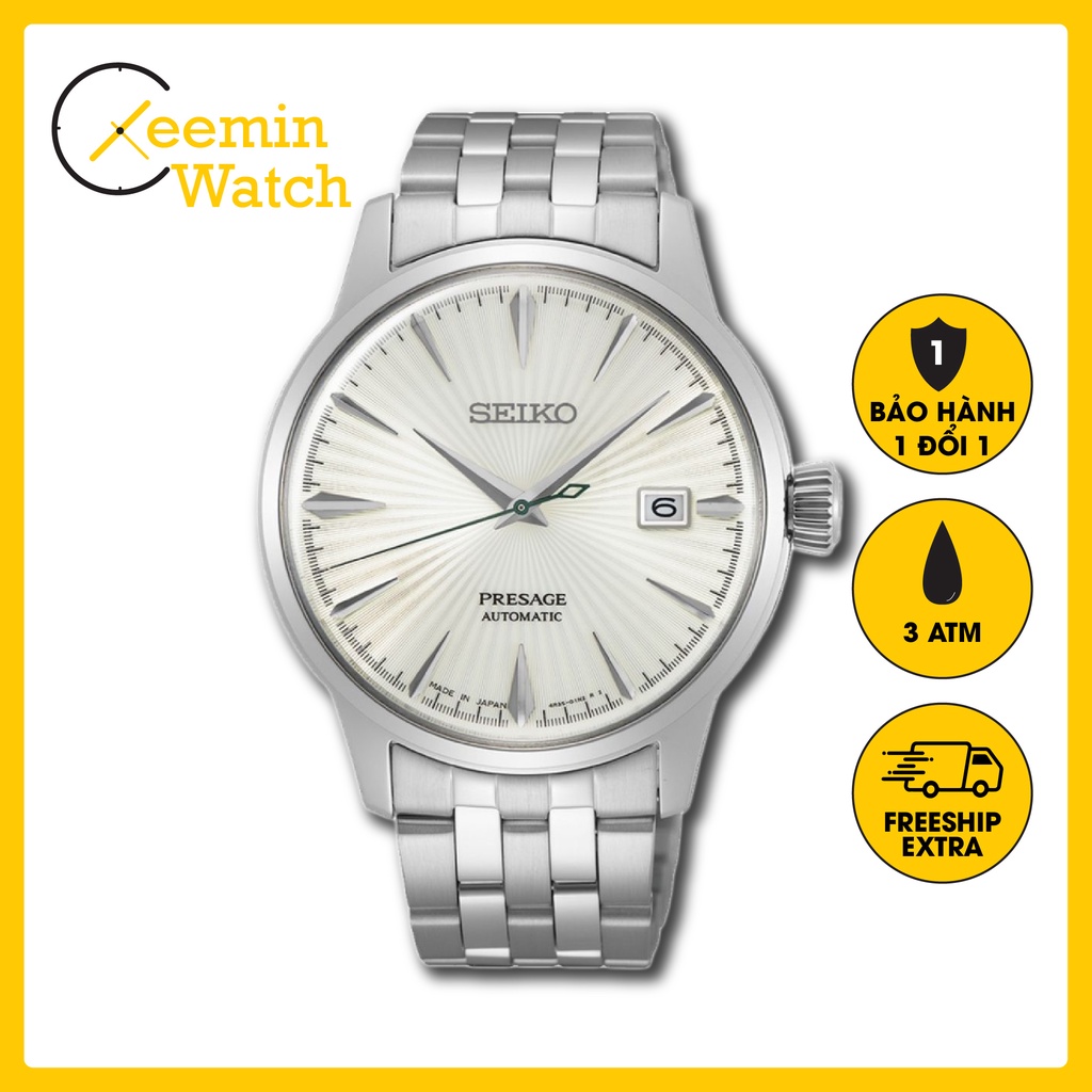 Đồng Hồ Nam SEIKO Classic 3 Màu Dây Kim Loại Cao Cấp Xeemin Watch A03