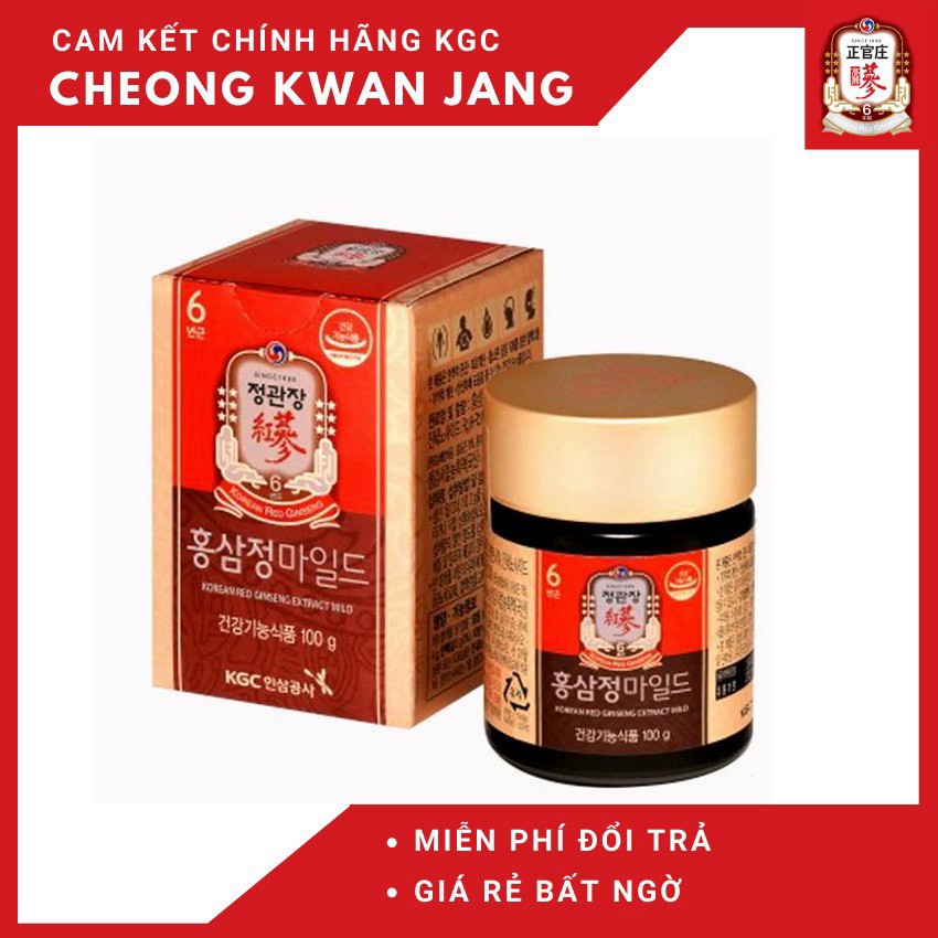 CAO HỒNG SÂM KGC CHÍNH PHỦ HÀN QUỐC- KGC CHEONG KWAN JANG