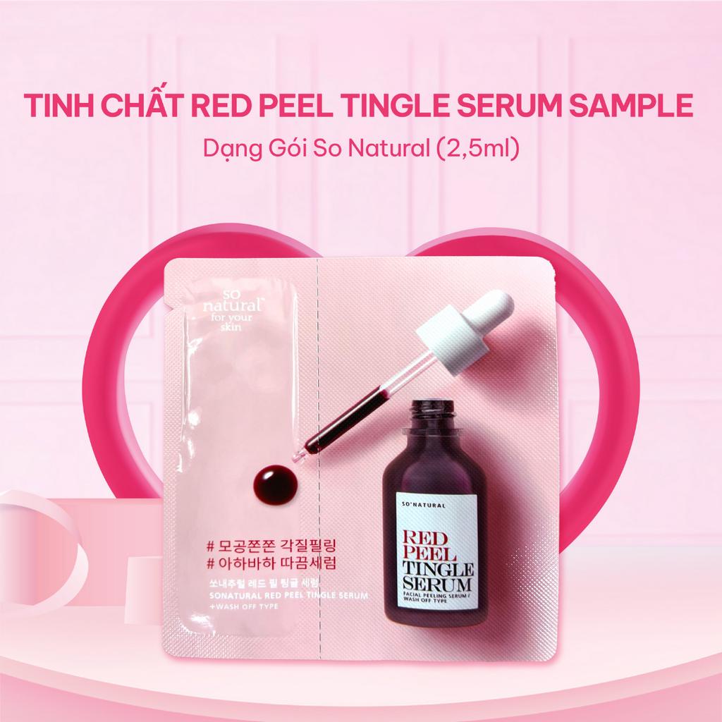 Sample Tinh Chất Red Peel Tingle Serum