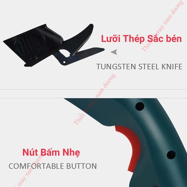 Kéo Pin cắt vải C1 &gt; Kéo cắt vải cầm tay sạc pin LeJiang &gt; Máy cắt vải bằng điện dùng pin