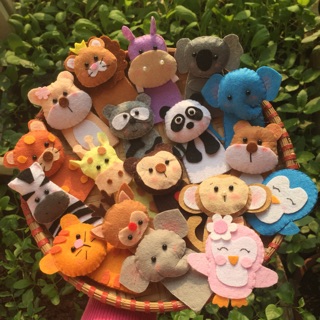 Rối ngón tay con thú