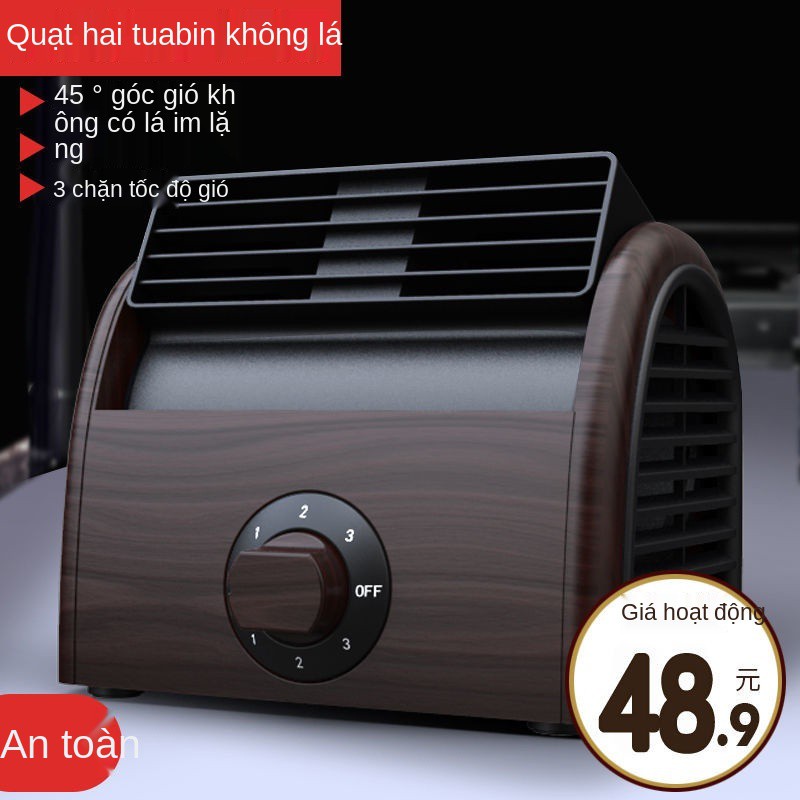 USB Mini Leafless Quạt Máy tính để bàn Trang chủ Im lặng Di động Sinh viên Giường ngủ Ký túc xá Văn phòng | BigBuy360 - bigbuy360.vn