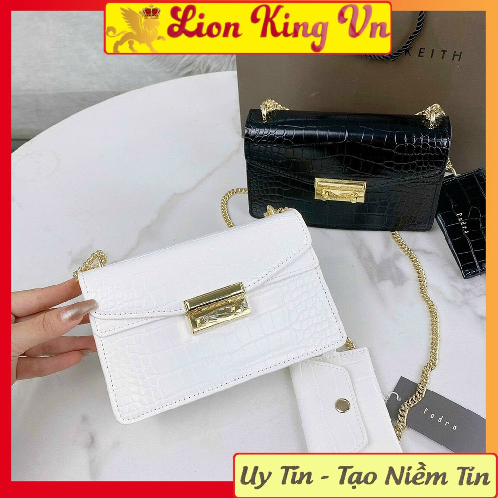 Túi Xách Nữ Mini Mới ⚡ Có Sỉ ⚡ Có Ảnh + Video Thật-Da PU Mềm Mịn - Tặng Kèm Ví Nhỏ