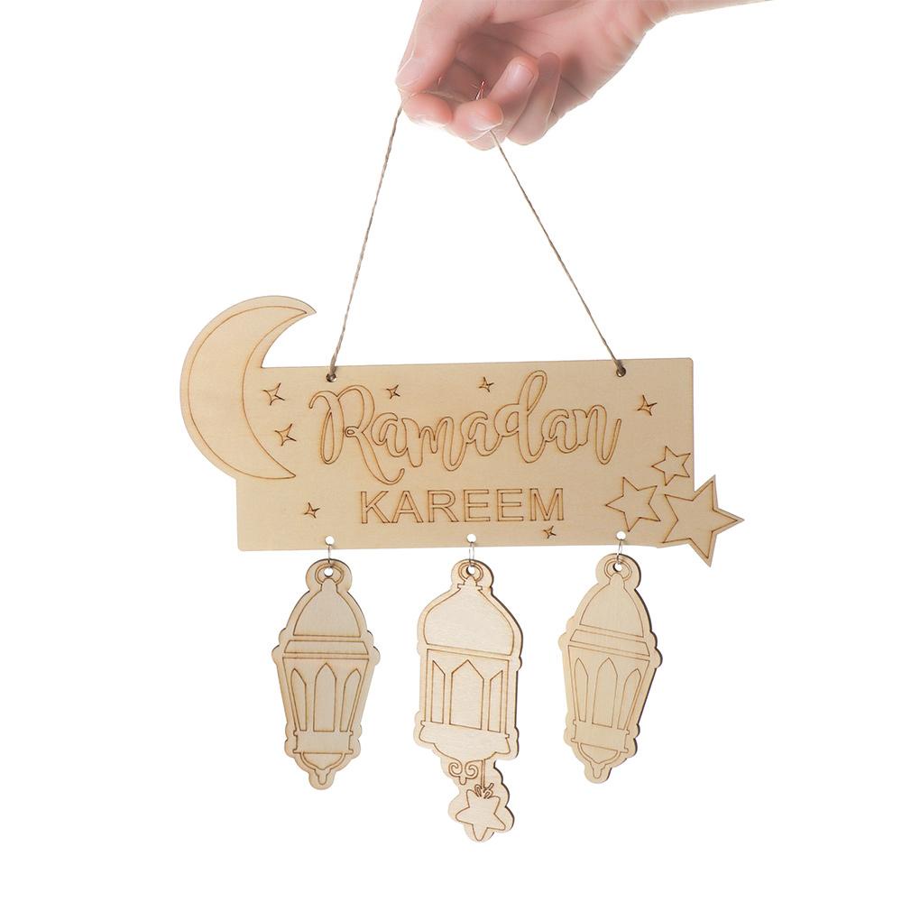 KUNHEV Lồng Đèn Kareem Thủ Công Treo Trang Trí Nhà Cửa / Tiệc Cưới Thời Trang