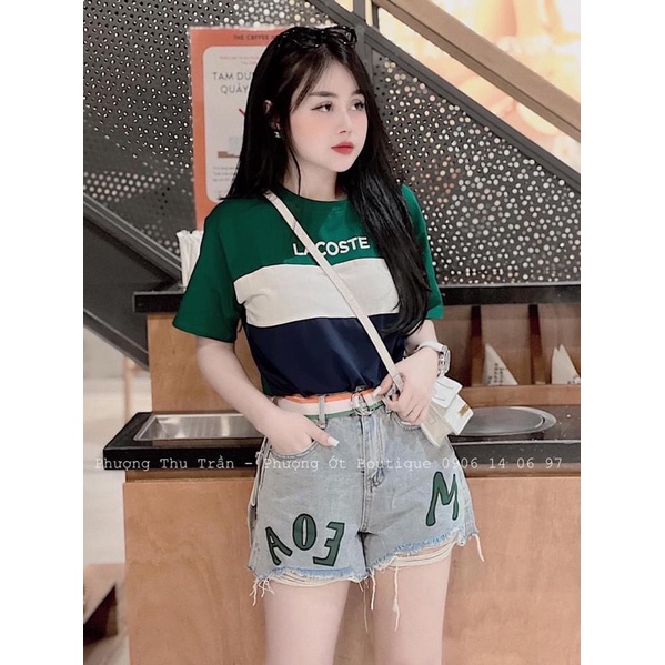 Áo phông nam nữ unisex Lacoste form chuẩn hàng đẹp siêu đỉnh