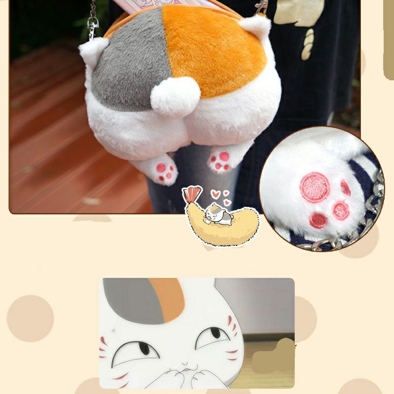 Túi đeo chéo Nyanko-sensei (sẵn)