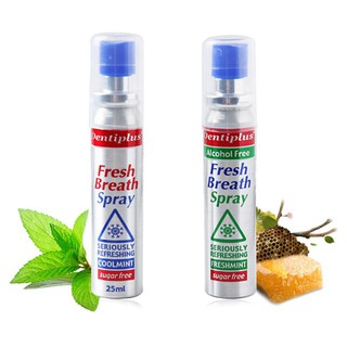 Xịt thơm miệng Dentiplus không đường 25ml