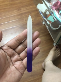 Dũa móng tay thuỷ tinh