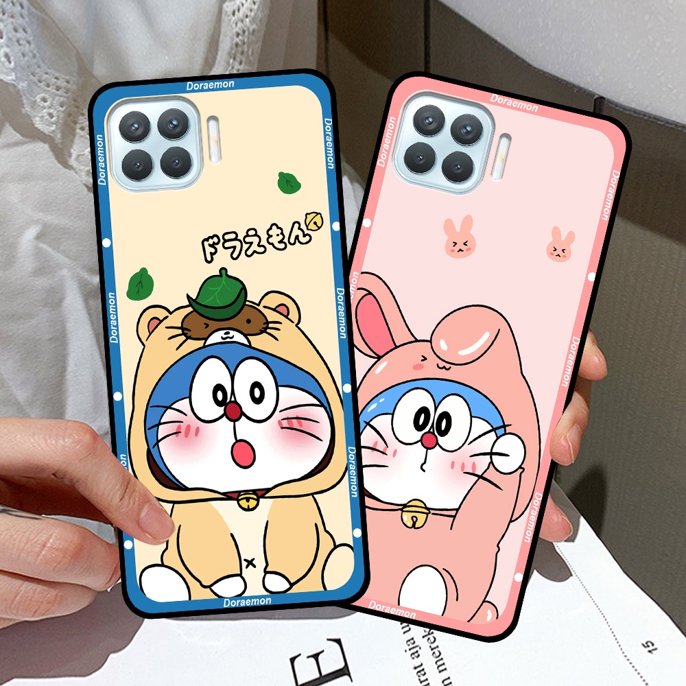 Ốp Oppo A73 / A93 in hình cặp đôi doremon, hổ, khủng long dễ thương