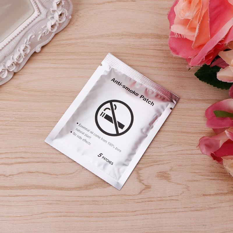 [Hàng mới về] Bộ 35 miếng dán cai thuốc lá nicotine chiết xuất thành phần tự nhiên