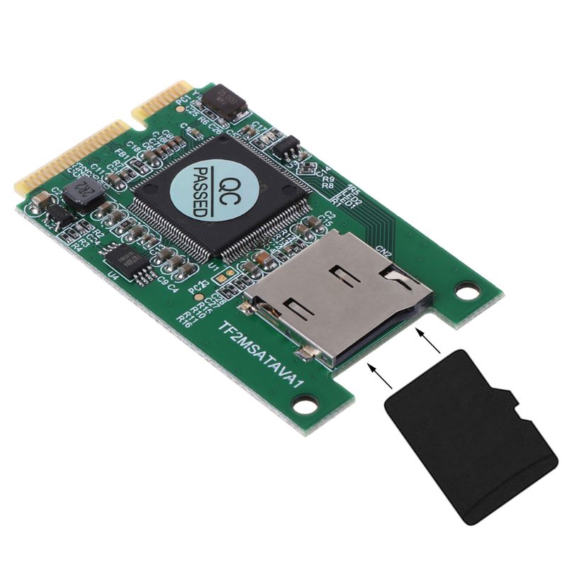 Bộ chuyển đổi thẻ nhớ Micro SD TF sang Mini PCI-E MSATA SSD cho máy tính Laptop | BigBuy360 - bigbuy360.vn