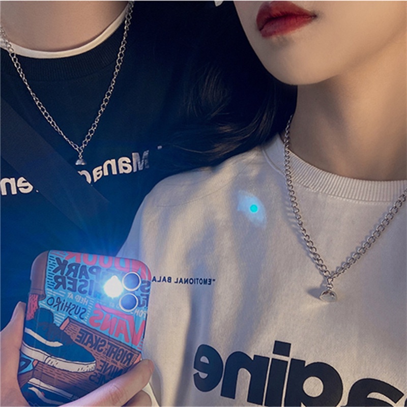 Dây chuyền nam châm 210825 phong cách hip hop cá tính dễ phối đồ