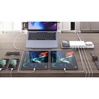 Sạc đa cổng HyperJuice Ultimate Dual Wireless 15W