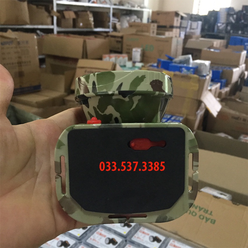 Đèn bin siêu sáng, đèn pin led đội đầu YQ-6 chất lượng cao, độ bền tốt