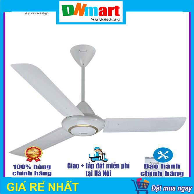 Quạt trần Panasonic F60MZ2 3 cánh hộp số nổi trục dài
