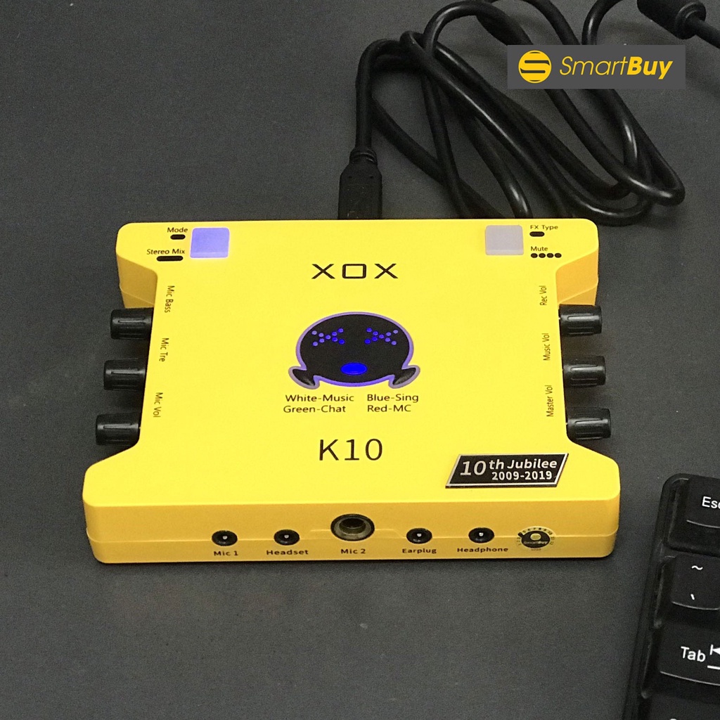 Trọn Bộ Sound Card K10 Mic AQ220 Hàng Loại 1 . Âm Thanh Cực Hay , Livestream Bigo , Facebook , Tik Tok