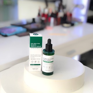 Serum dành cho da mụn Some By Mi AHA BHA PHA 30 Day Miracle.