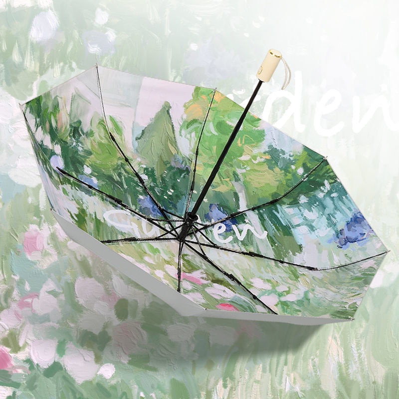 Dù Che Nắng 50% Bằng Titan Siêu Nhẹ Chống Tia Cực Tím