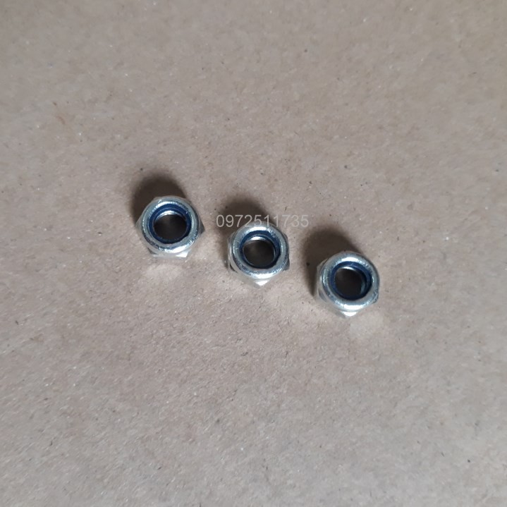 Tán keo, đai ốc hãm nhựa M6-M8