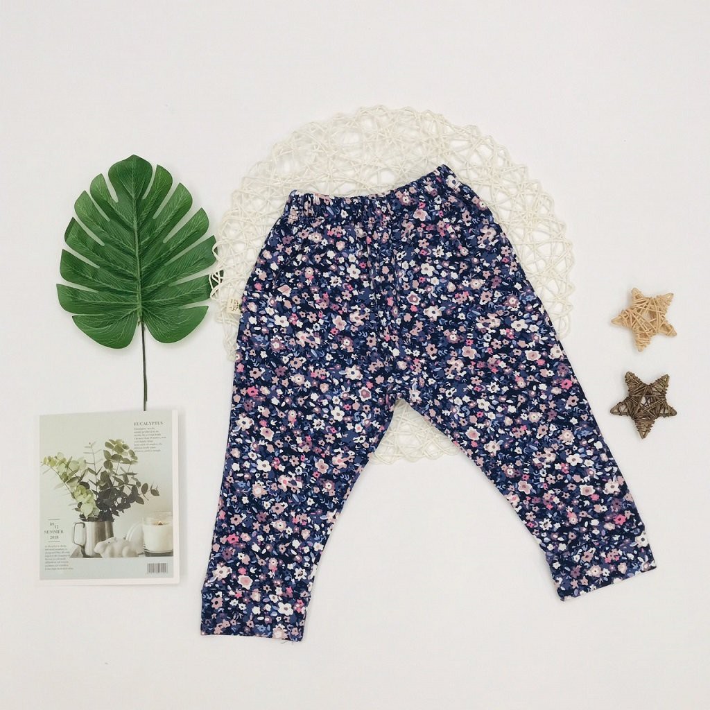 [Xinh Yêu] Quần Nỉ Da Cá Bé Gái, Size 2-8, Hàng Made In Vn, Chất Da Cá Xuất Dư Đẹp, Nhiều Màu Cho Bé