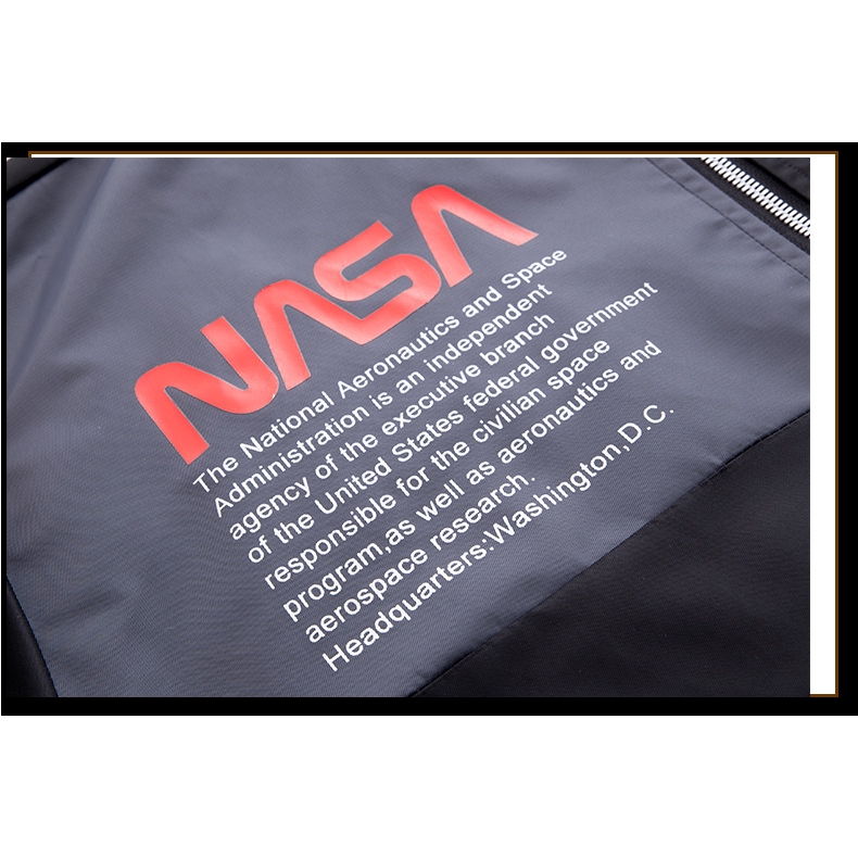 Áo khoác bomber phong cách phi hành gia NASA thời trang cho nam