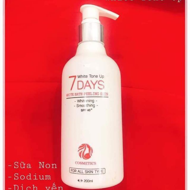 Ủ trắng 7 days